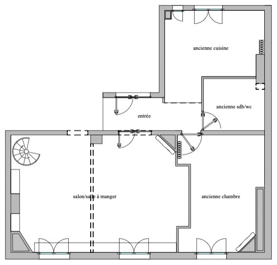 Rénovation d'un Duplex aux Batignolles