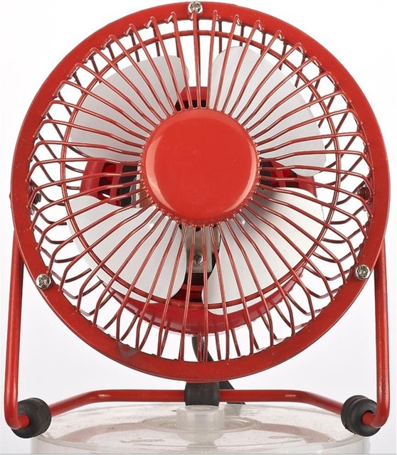 Nexair 10cm Red Desk Fan