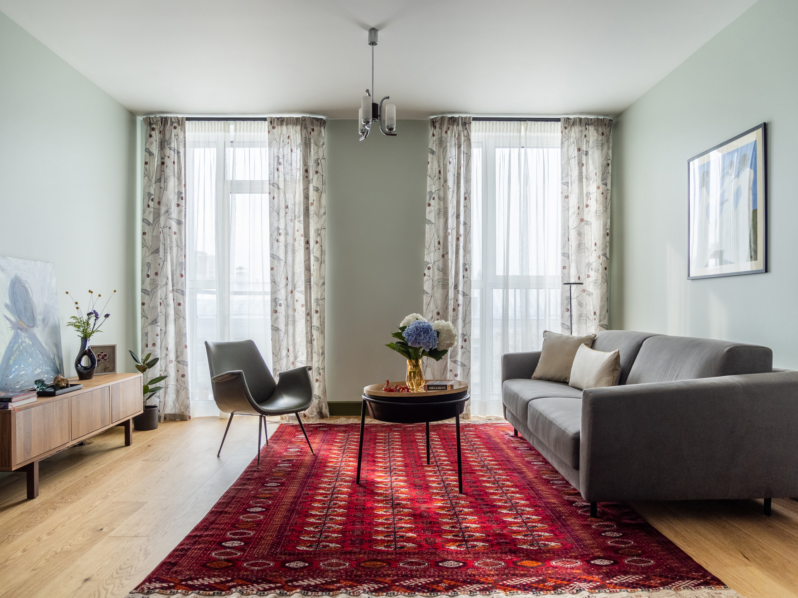 Поиск планировки: 6 вариантов и финал — для апартаментов 71 кв.м | Houzz  Россия