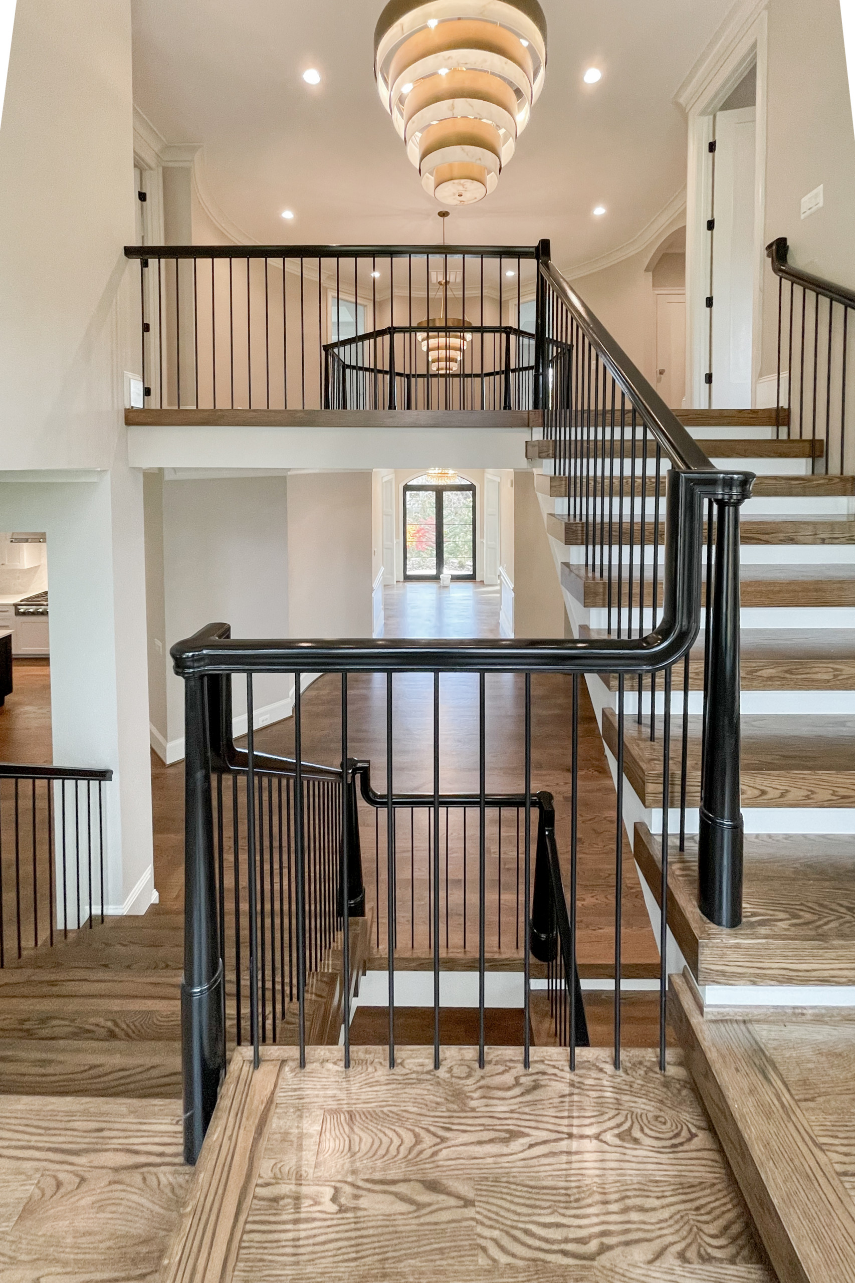 89_Eclectic and Edguy Staircase in French Contemporary Residence, McLean VA 2210