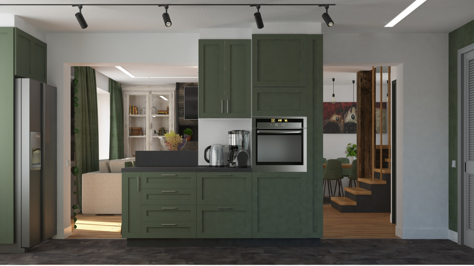 Интерьеры частного дома