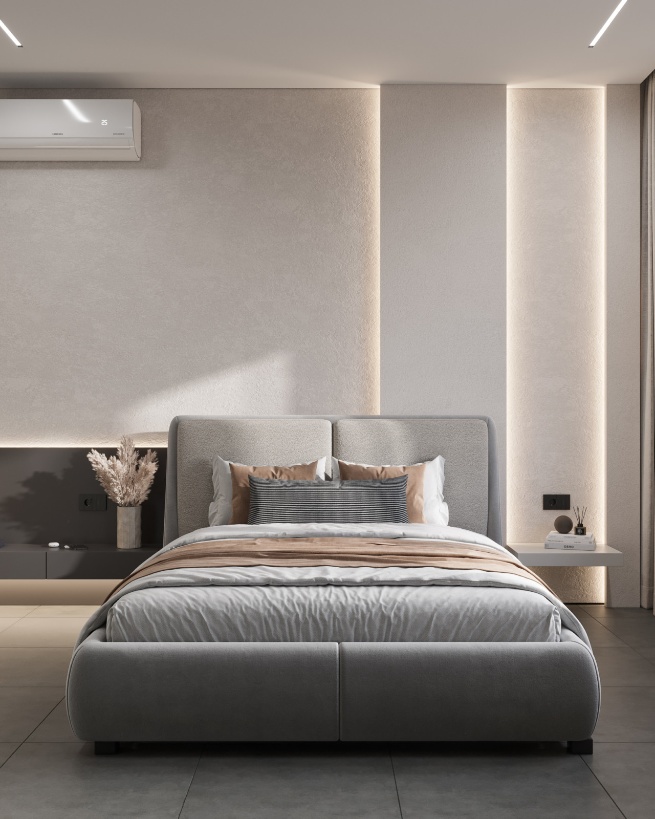 Contemporary home interior for young family