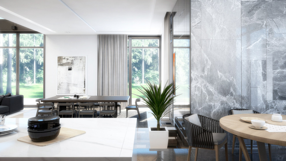 Интерьер частной виллы