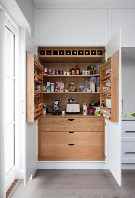 Proby Square transitional-kitchen