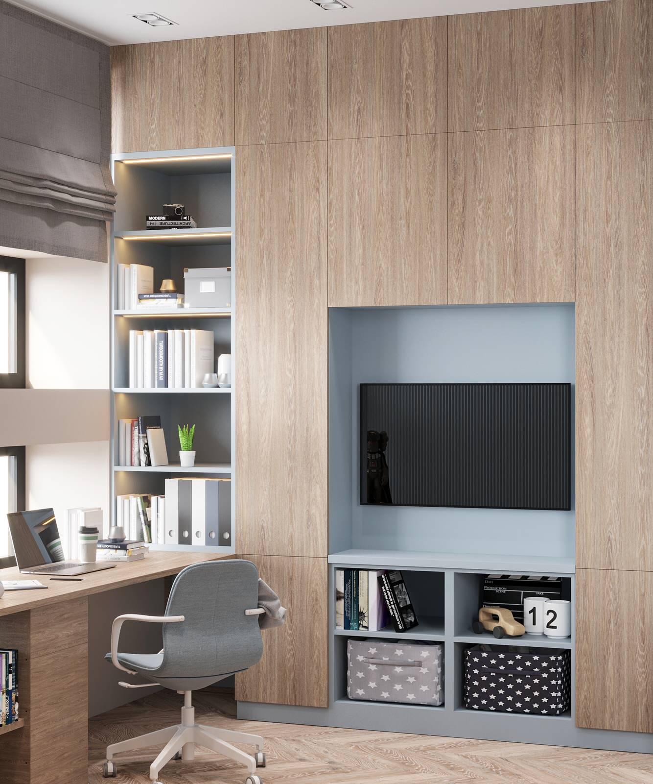 Коттедж в минималистичном стиле "Сафроновский"