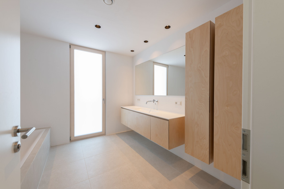 Modernes Badezimmer in München