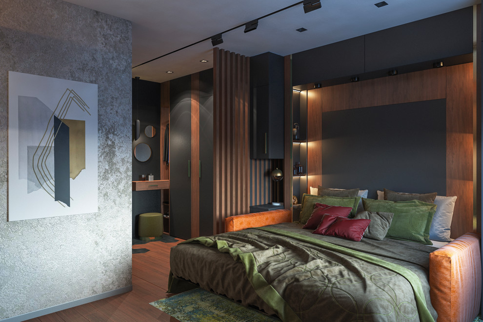 Интерьер студии для молодого мужчины