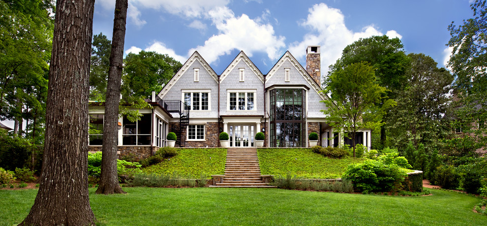 Inspiration for a traditional exterior in Atlanta.
