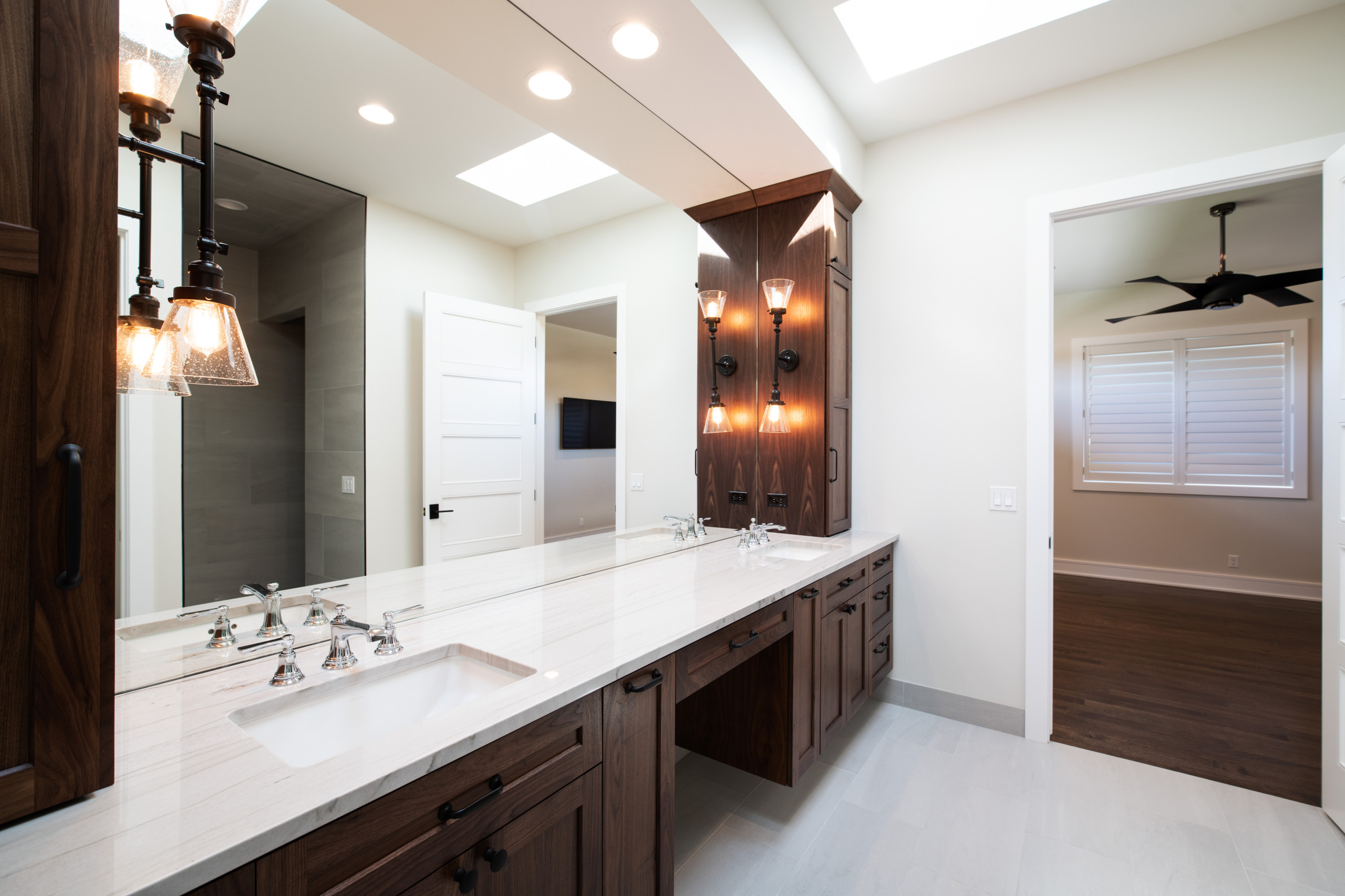Moody Transitional Villa Home | Custom Build