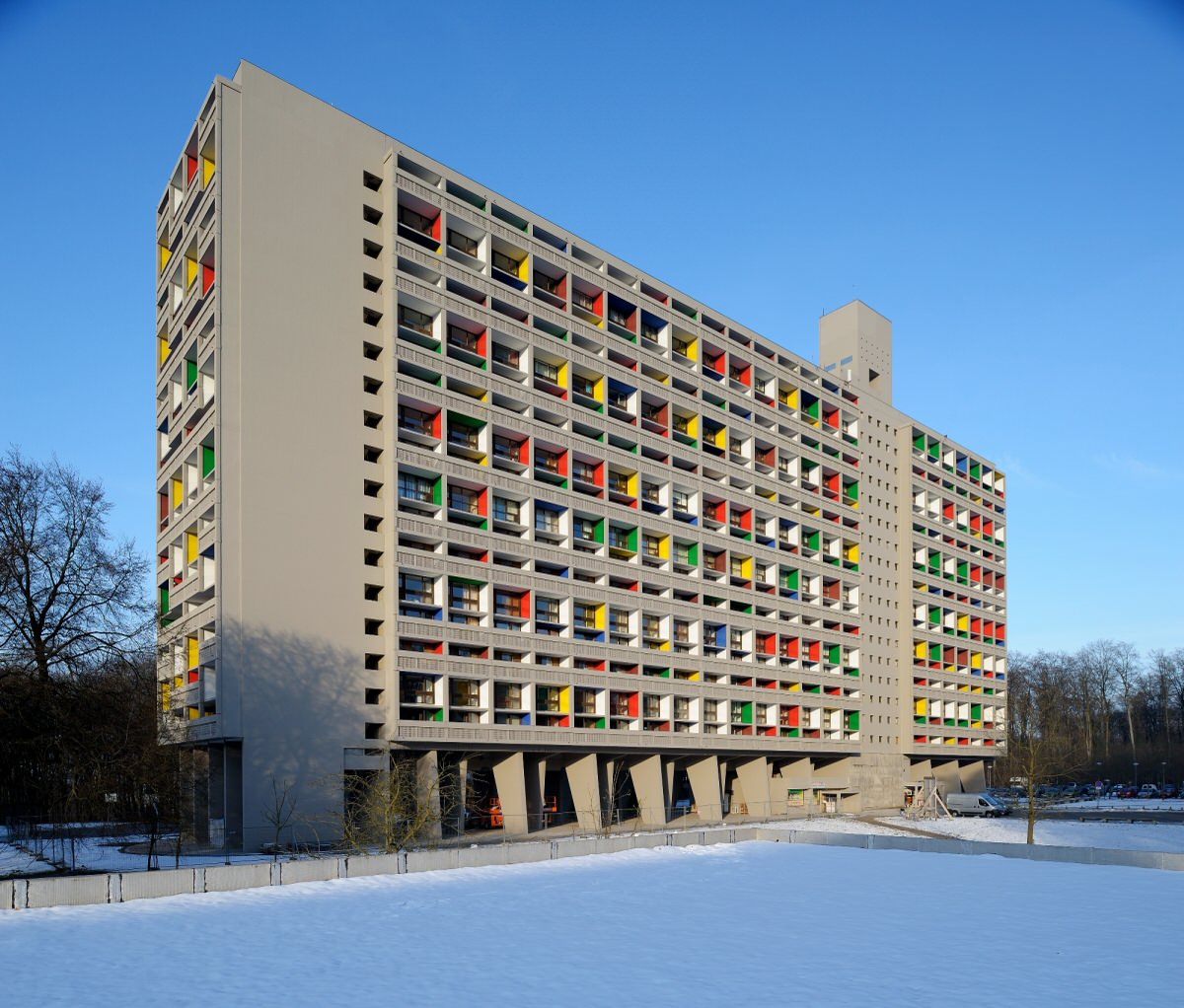 la cité radieuse - Le corbusier