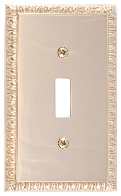 Egg And Dart Single Switch - Traditional - Switch Plates And Outlet ...