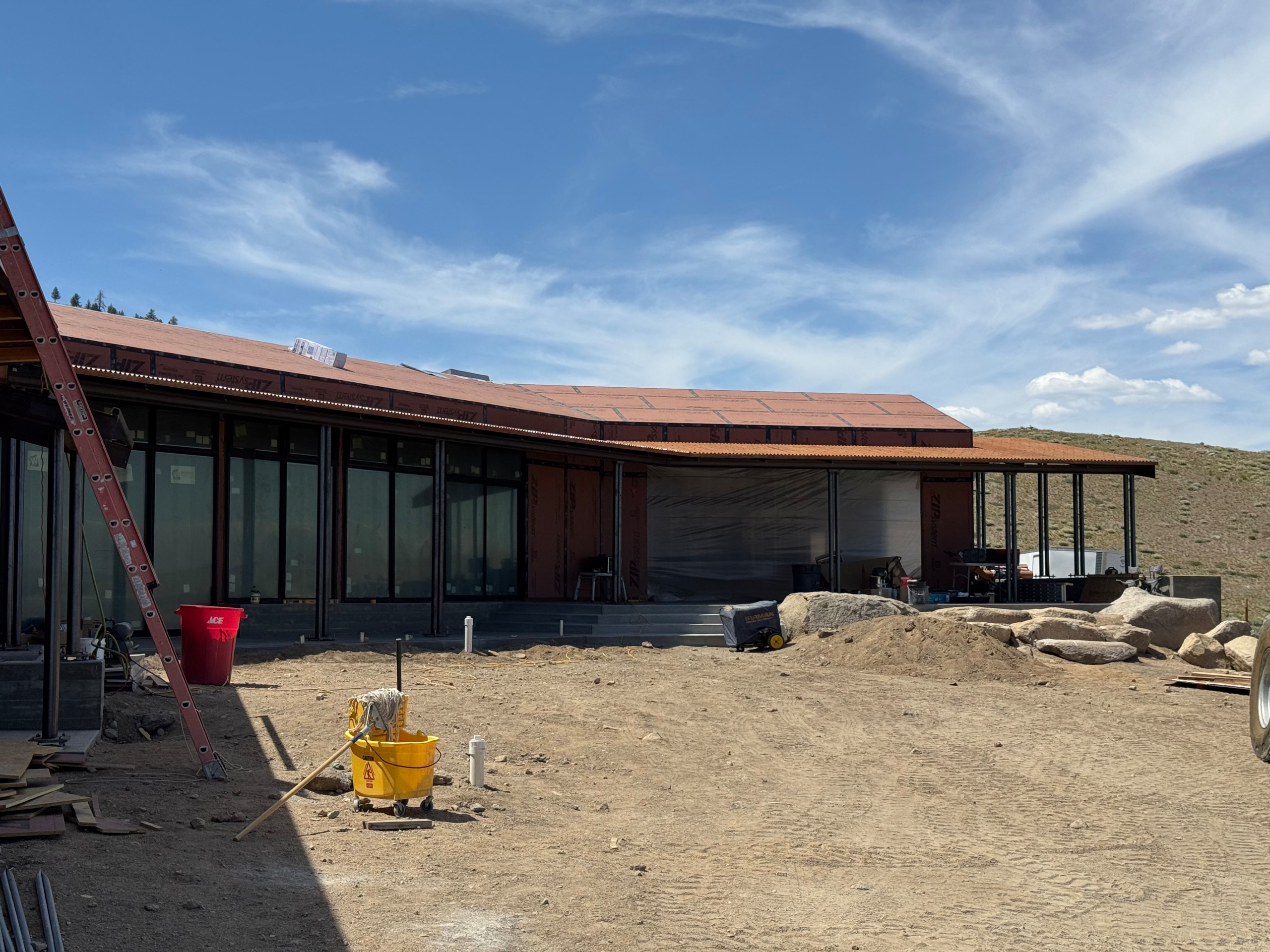 Covered patio