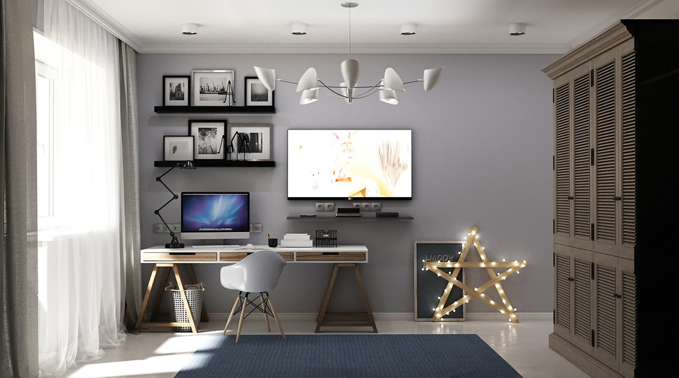 Современная квартира для девушки