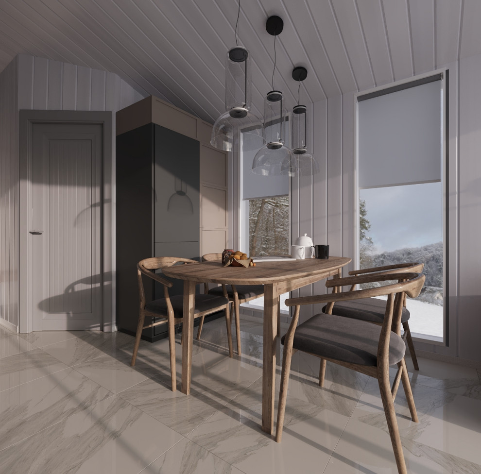 Дизайн интерьера модульного дома