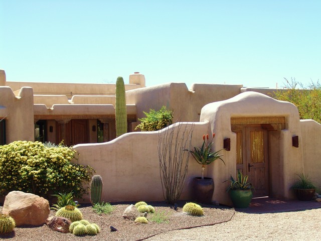 Southwestern Exterior american-southwest-house-exterior