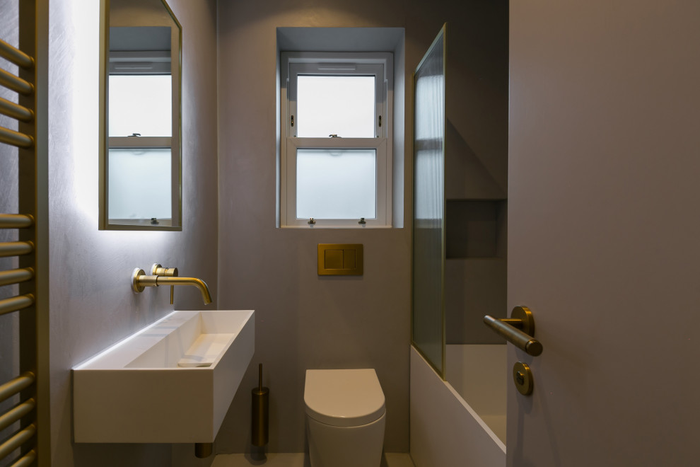 Ivydale Road - L shape Loft Conversion. - Modern - Powder Room - London ...