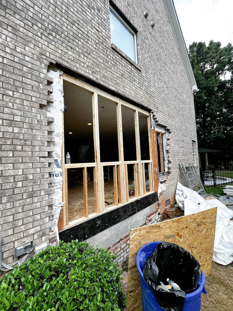 Kitchen Bay Window Remodel Charlotte, NC