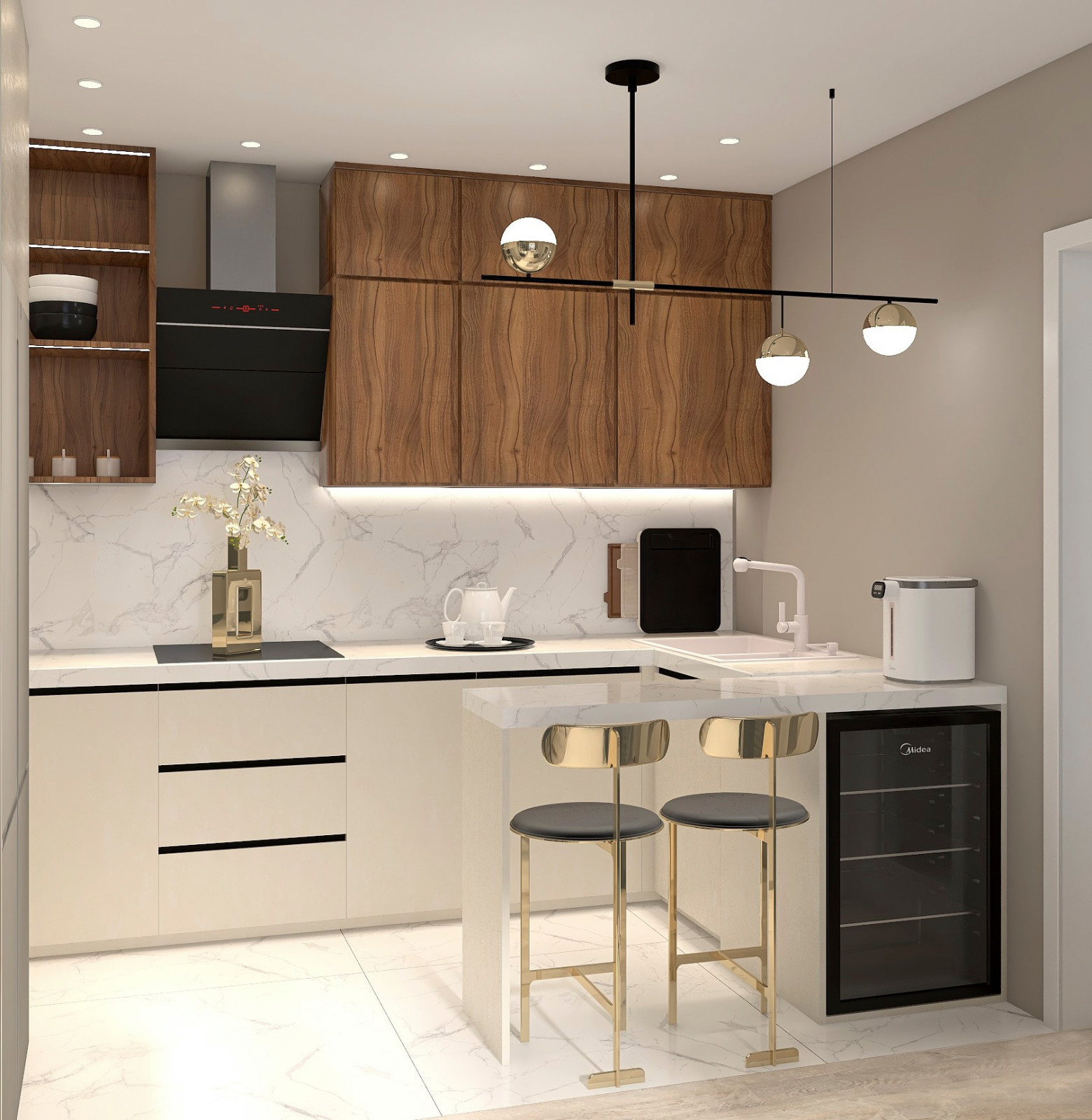 Трешка в ЖК «Одинцовские кварталы»: 60 м² на троих