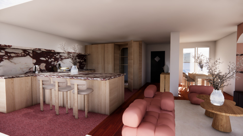 Courbevoie - Projet Laguna | Rénovation rez-de-chaussée, 40m²