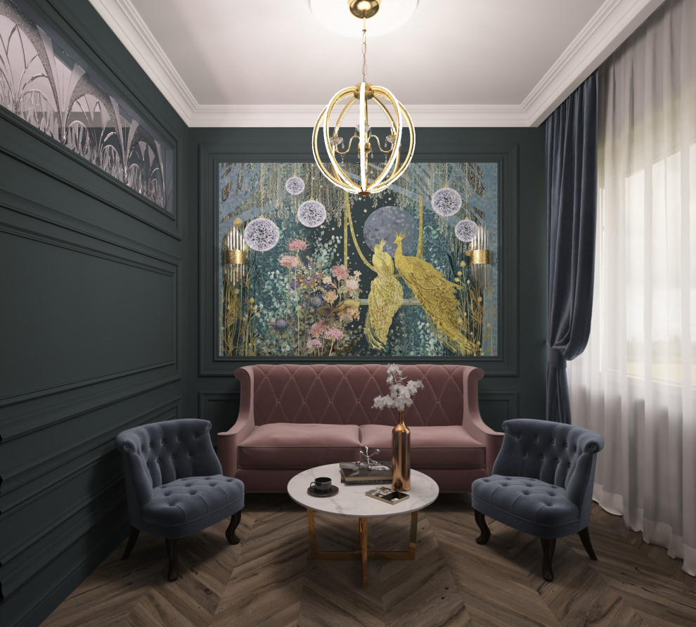 Розовое ар-деко