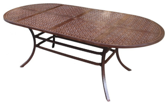Newport 42 X84 Oval Dining Table Traditional Outdoor Tables By Ipatio Furniture Houzz - Newport Patio Table And Chairs Newport 42 X84 Oval Dining Table Traditional Outdoor Tables By Ipatio Furniture Houzz - Newport Patio Table And Chairs