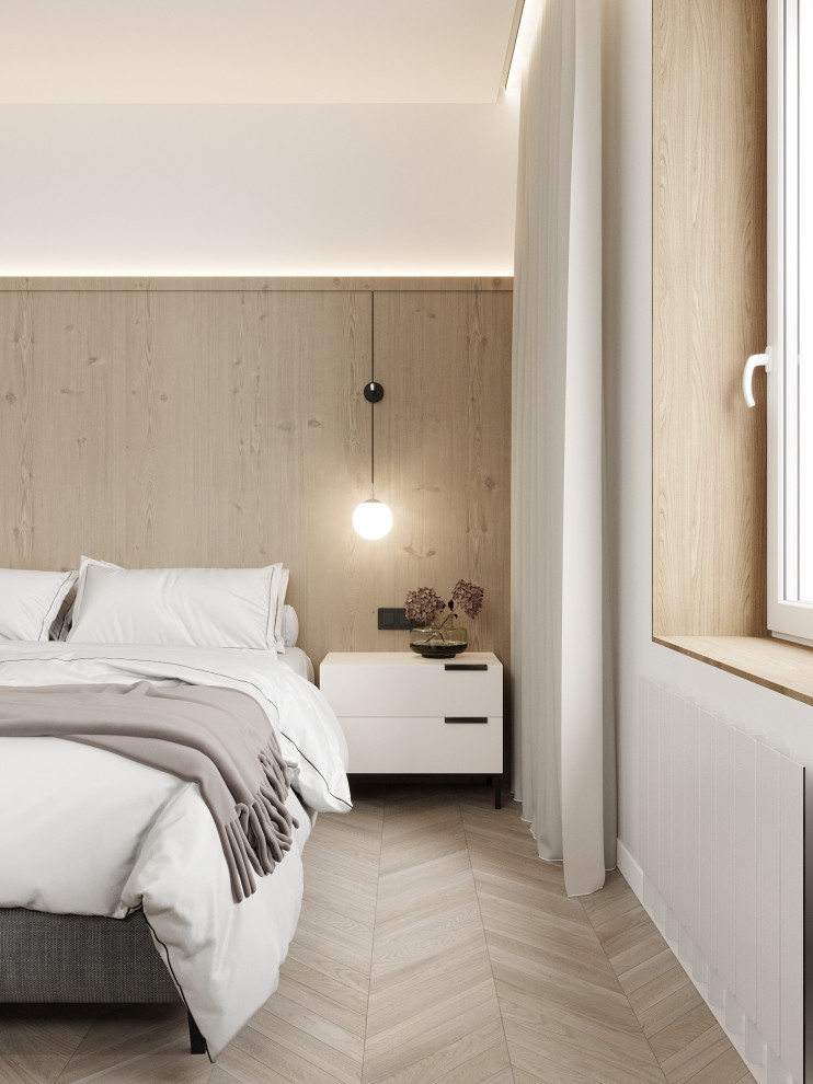 Мастер-спальня в загородном доме