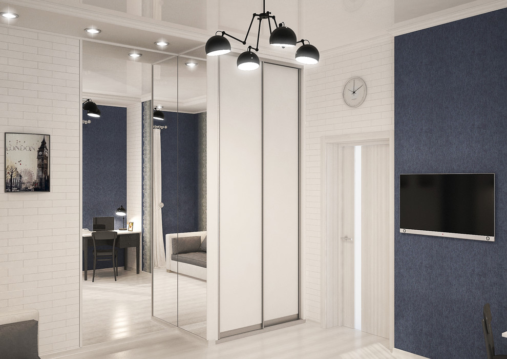 Минимализм в стиле «Белого квадрата» Малевича