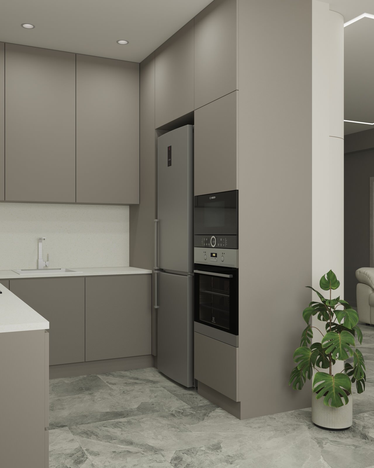 лаконичное пространство для семьи