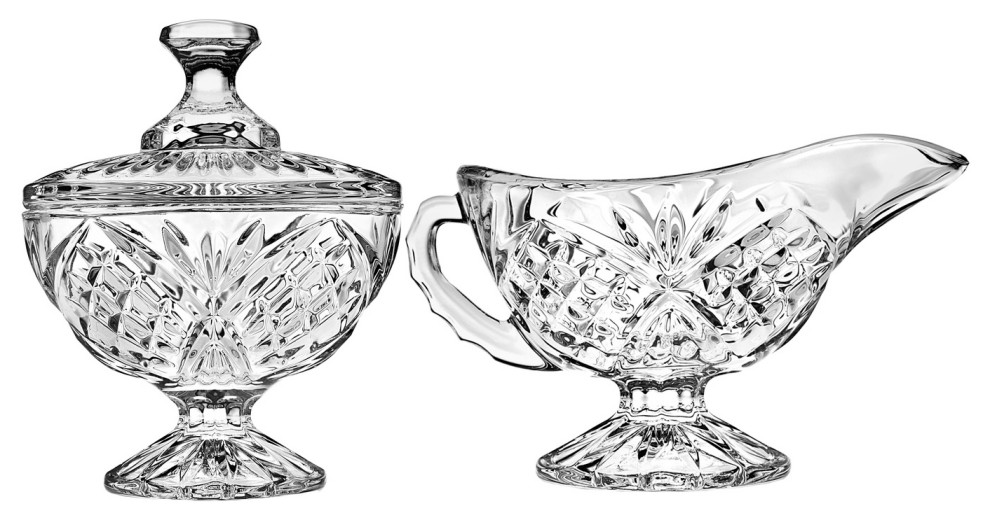 Dublin Sugar and Creamer Set Traditional Sugar Bowls And Creamers