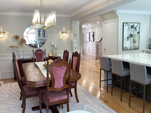 open concept dining room transitional-dining-room
