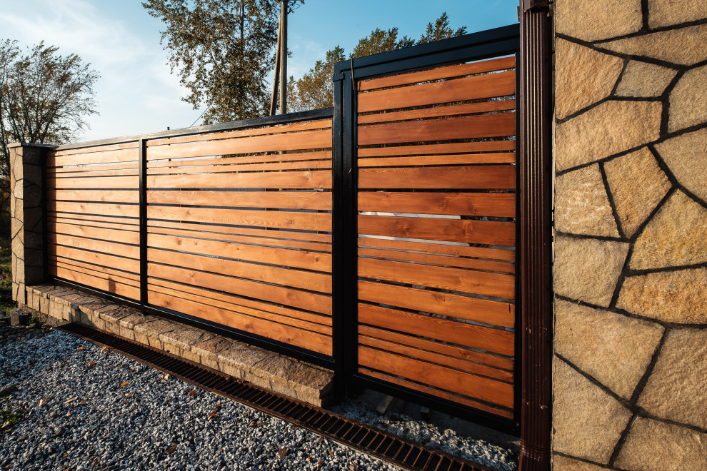 Сад на крутом склоне