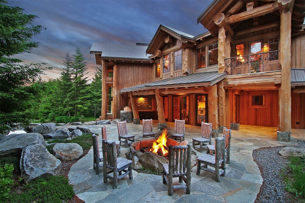 Photo of a large country patio in Seattle.