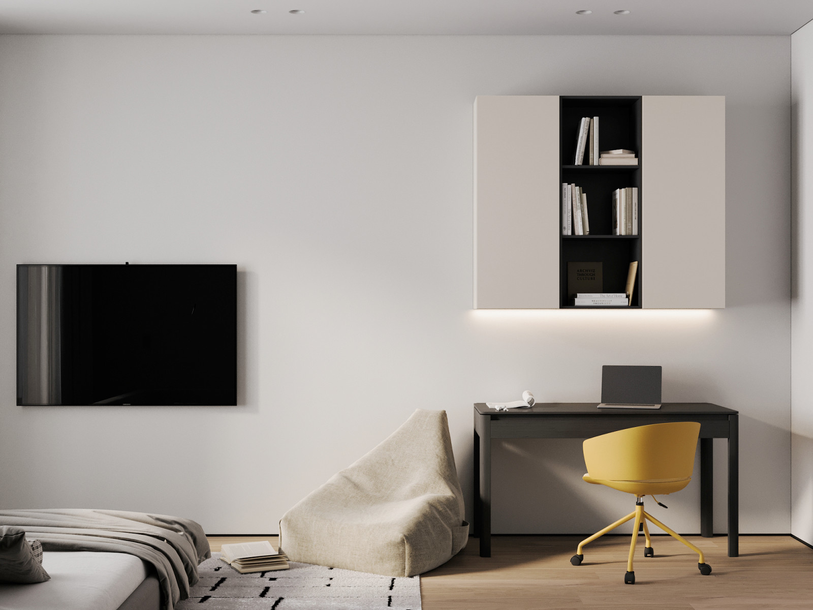 ЖК «Grand View» - квартира площадью 111,8 м2 в стиле уютный минимализм