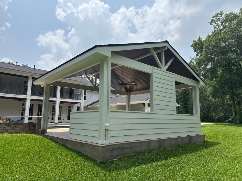 Covered Pavilion & Outdoor Living Space