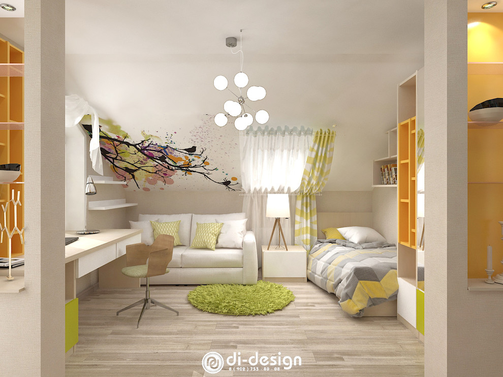 Детская на мансарде