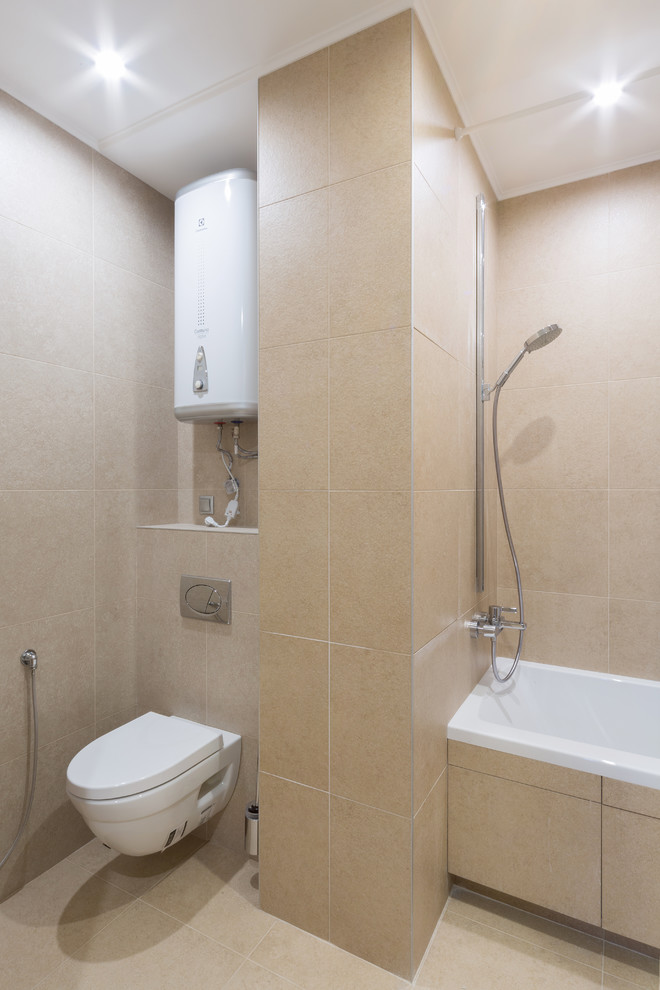 Idee per una stanza da bagno contemporanea di medie dimensioni