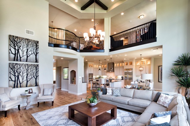 Transitional Living Room clasico-renovado-salon
