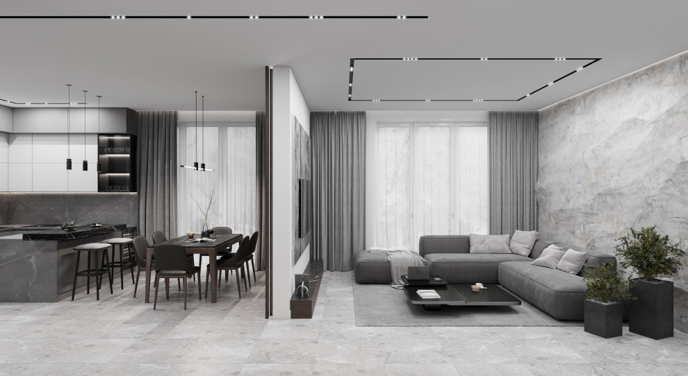 Коттедж в стиле современного минимализма