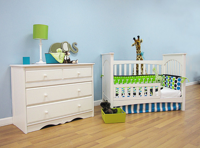 Braxton Crib converted into Toddler Bed