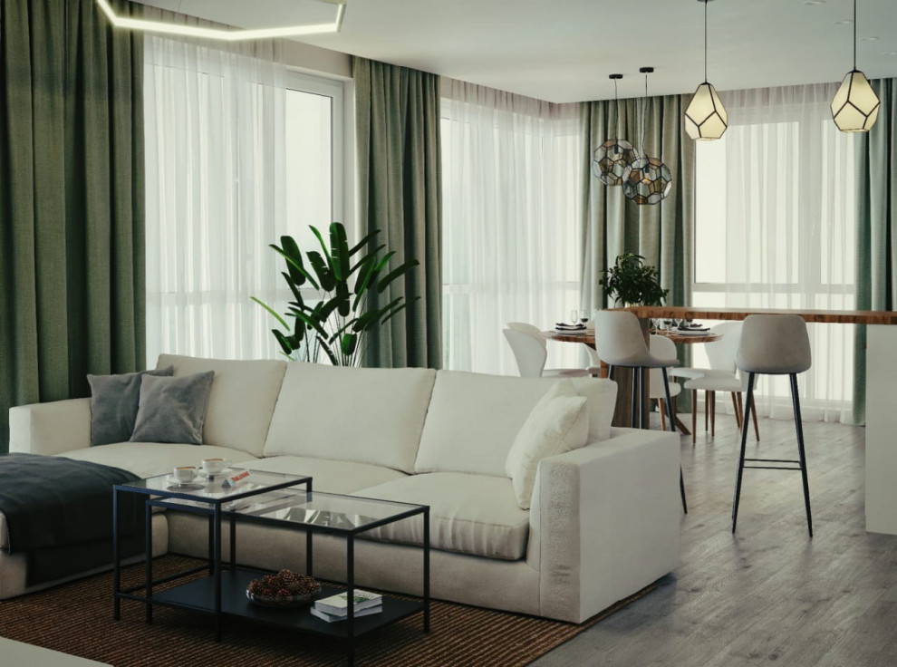 Интерьер квартиры в ЖК "СРЕДА"