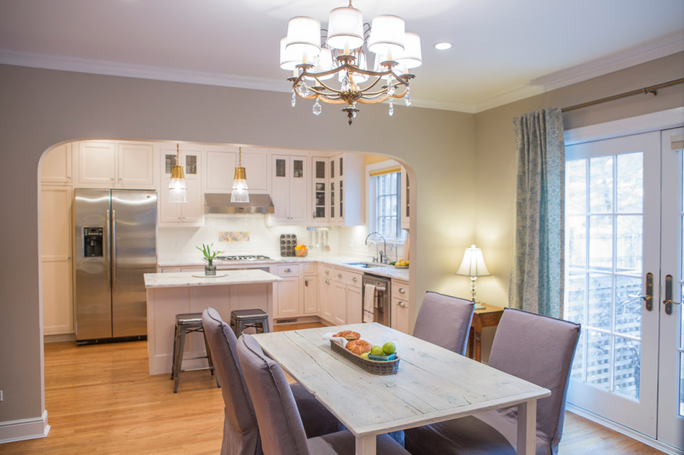 Kitchen - transitional kitchen idea in Chicago