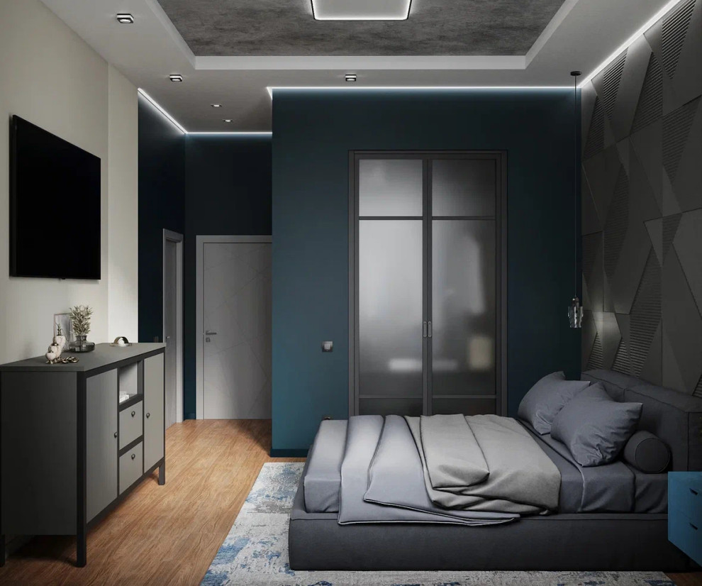 КП Дубки-парк, 100кв «Современный стиль, с элементами лофта»