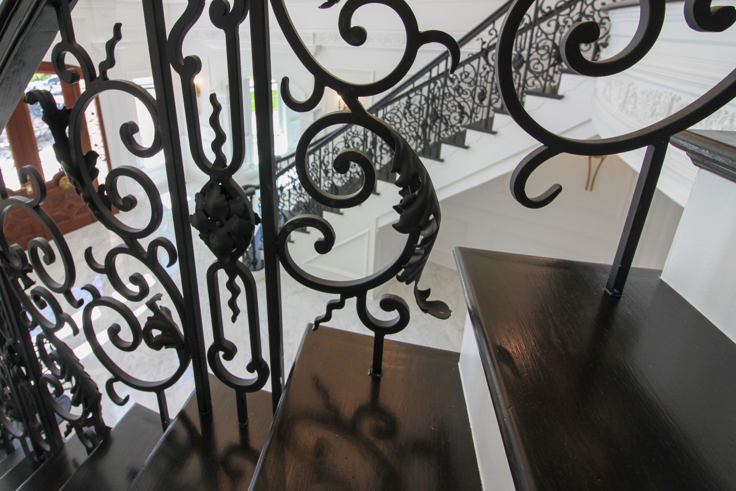 92_Grand Double Staircase in Exquisite Custom Home, Great Falls VA 22066