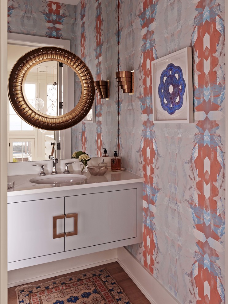 Sunrise - Beach Style - Powder Room - Other - by Michael Ross Kersting ...
