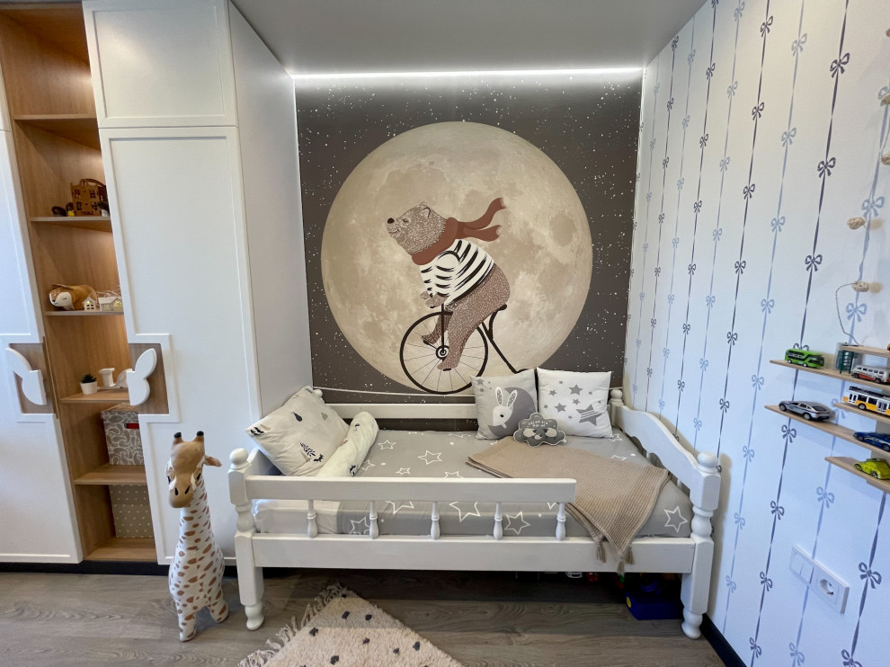 Реализованный проект.Детская для двух девочек.