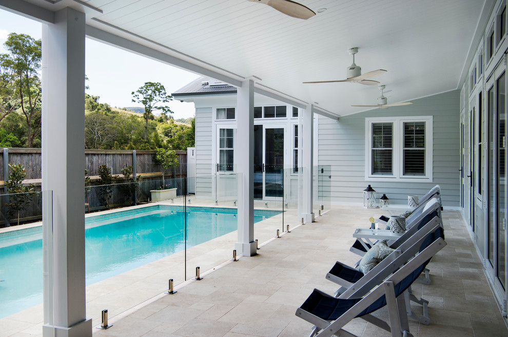 Design ideas for a traditional pool in Wollongong.