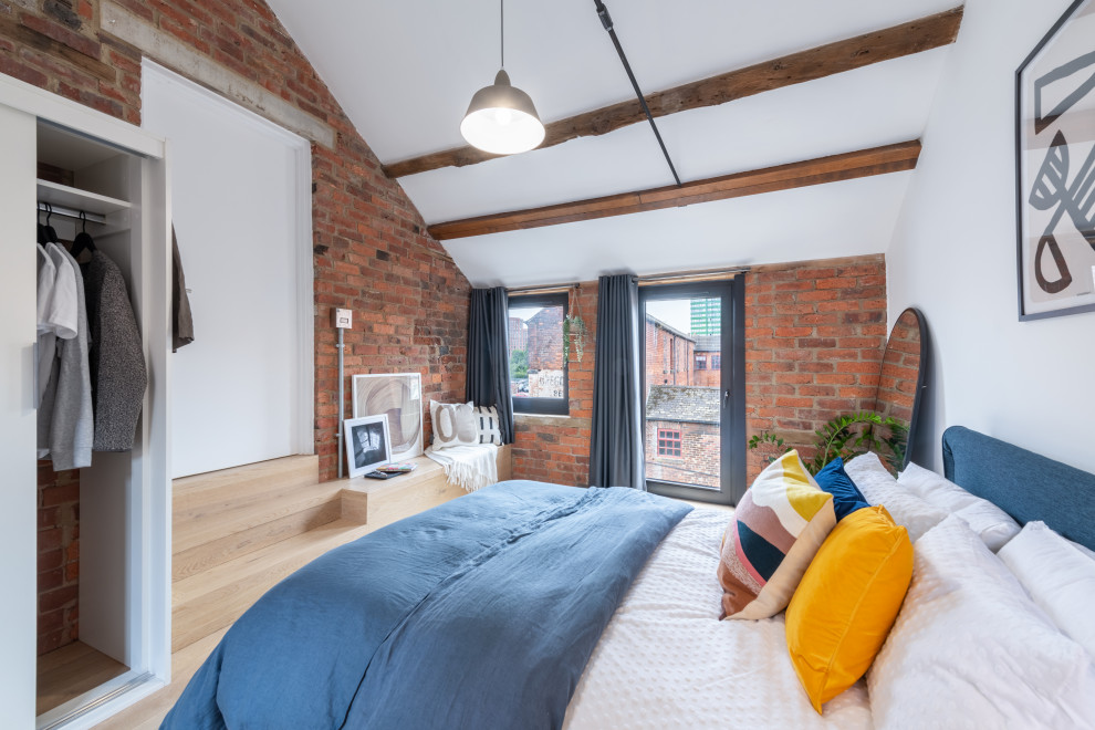 This is an example of an urban bedroom in London.