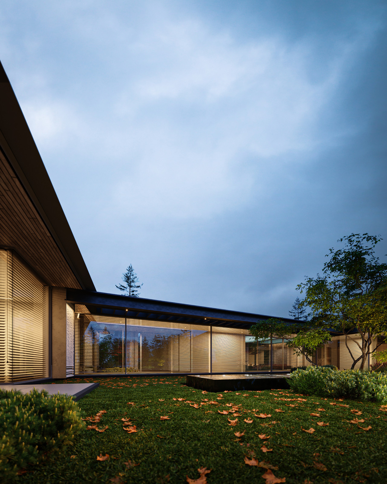 Introspective House рядом с Национальным парком «Лосиный Остров».