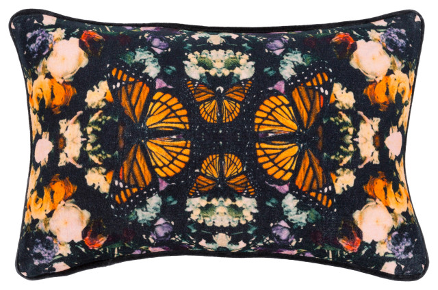 Metamorphosis MPH-001 Pillow Cover, Orange, 22"x22", Pillow Cover Only