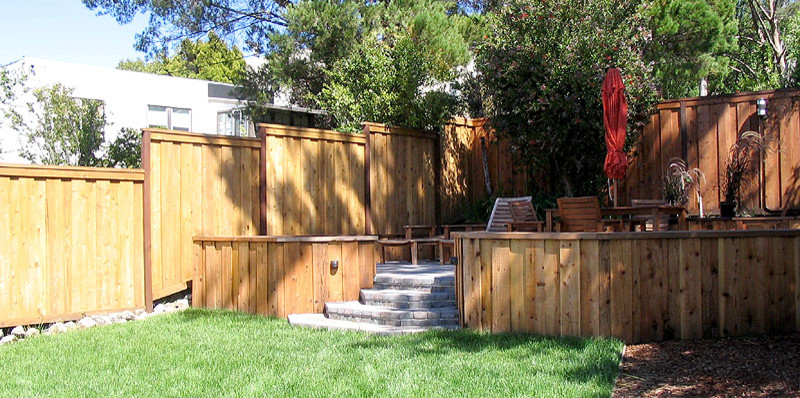 This is an example of a mid-sized contemporary backyard deck in San Francisco with no cover.